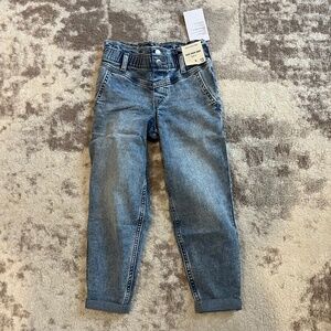 Abercrombie Kids mini mom jeans